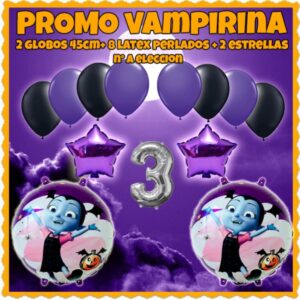 Promoción globos vampirina