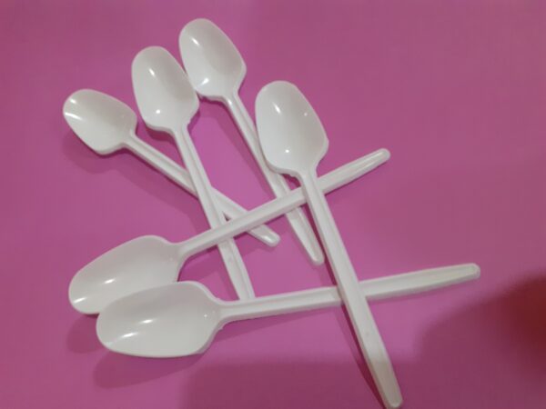 Cucharitas postre reforzadas x10 descartables