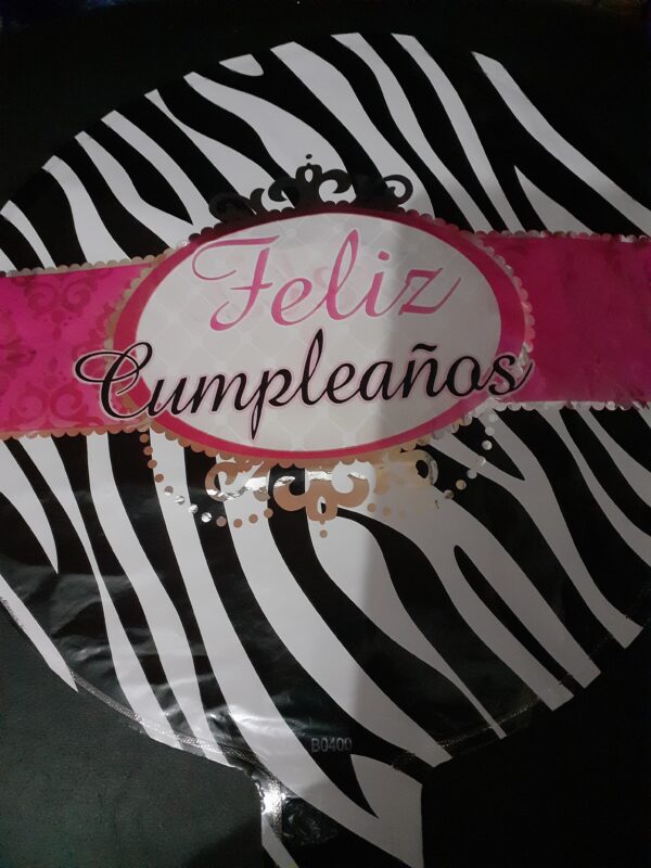 Globos feliz cumple felicidades 23cm - Image 8