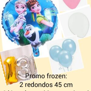 Promo combo globos frozen