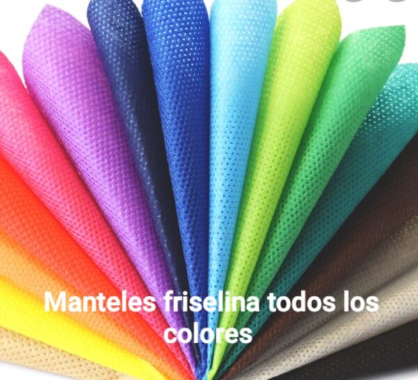Mantel rectangular friselina fiselina lisos todos los colores ( blanco, negro, azul, celeste, rosa, amarillo, verde, fucsia, rojo)