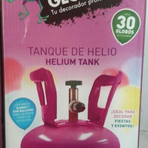 Garrafa de helio descartable de 30 globos de 9 pulgadas