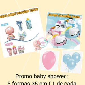 Promo combo globos baby shower combo