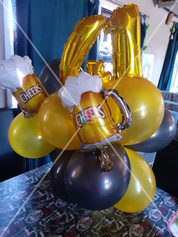 Arreglo bouquet globos, centro de mesa - Image 2