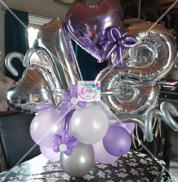 Bouquet,arreglos, centros de mesa de globos