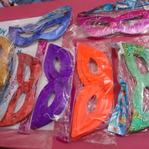 Antifaz económico x6 surtidos carnaval carioca