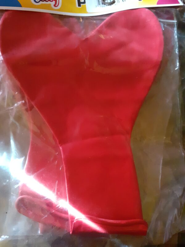 Globo látex corazón rojo 17" ( super grande