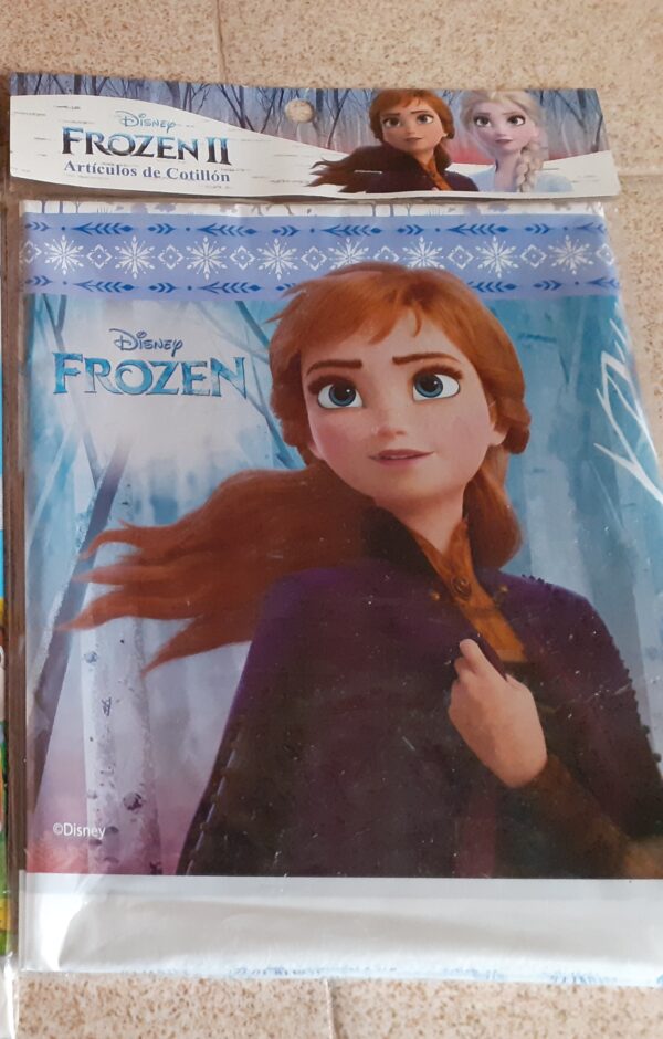 liquido x pequeña rotura Mantel plástico frozen