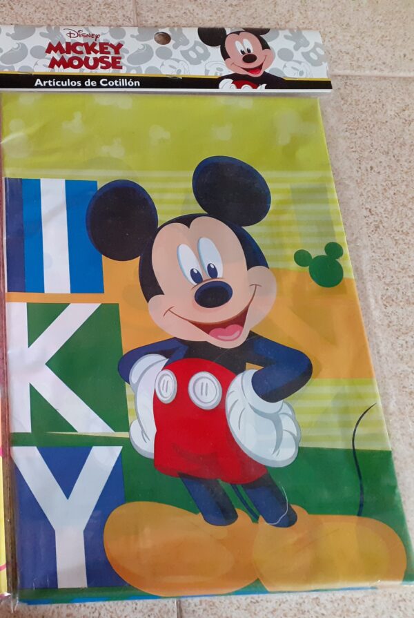 Mantel plástico mickey