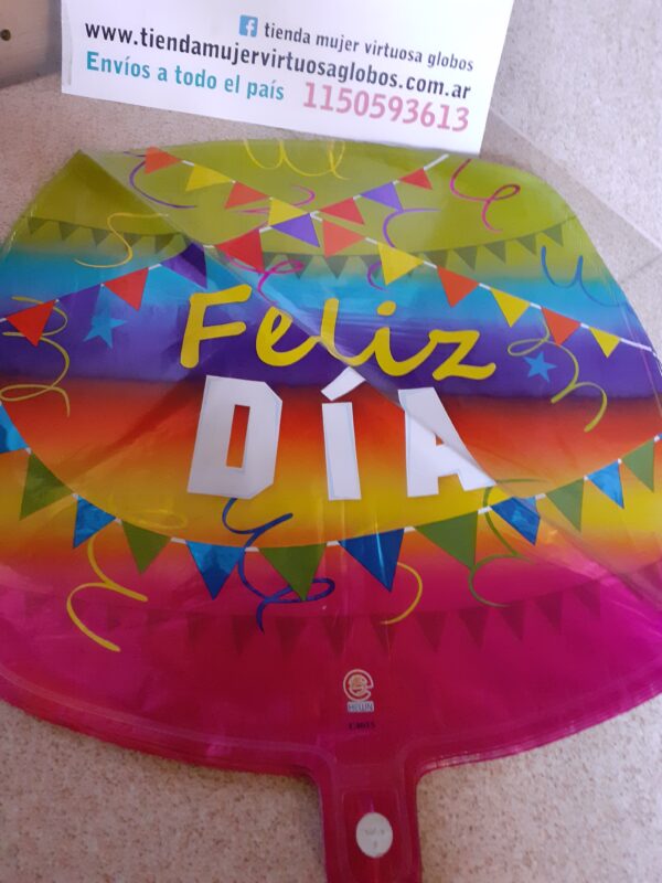 Globo feliz día 45cm