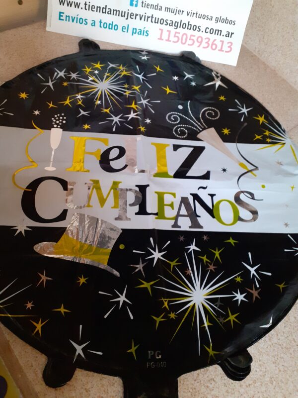 Globo feliz cumpleaños 45cm