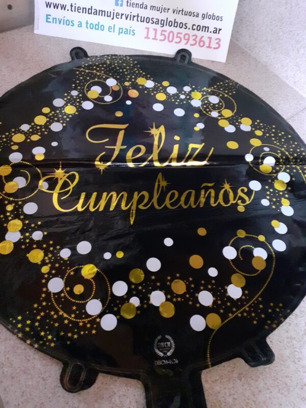 Globo feliz cumpleaños 45cm