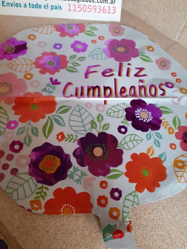 Globo feliz cumpleaños 45cm