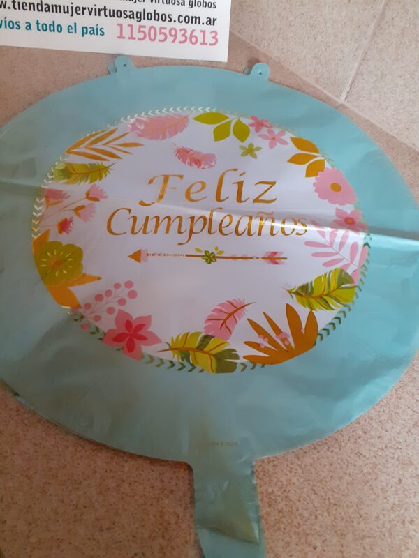Globo feliz cumpleaños 45cm