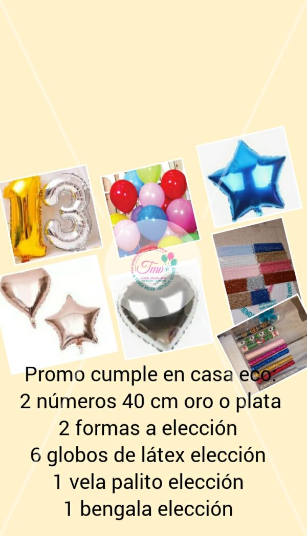 Promo cumple en casa eco