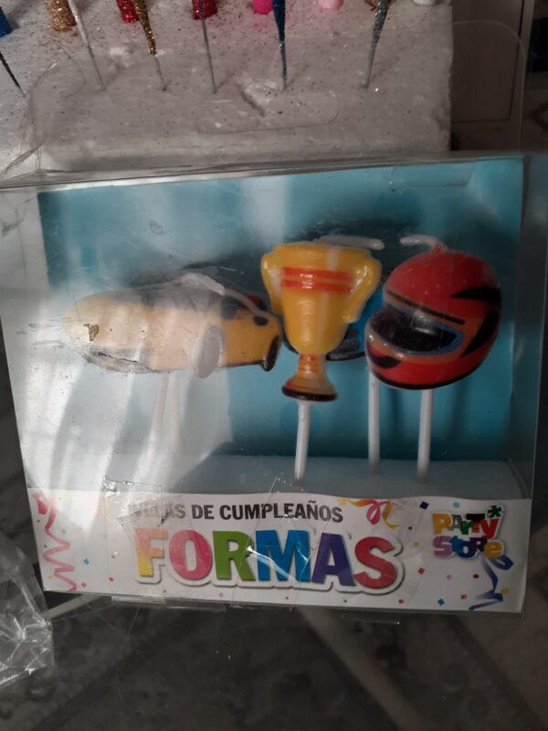 Velas set x 5 autos