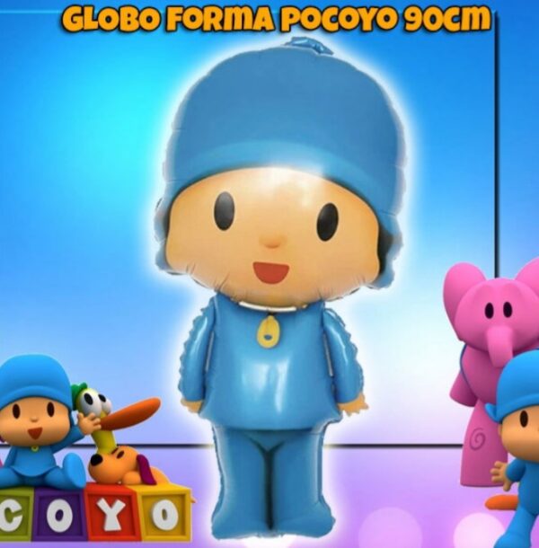 Globo forma pocoyo 90 cm0