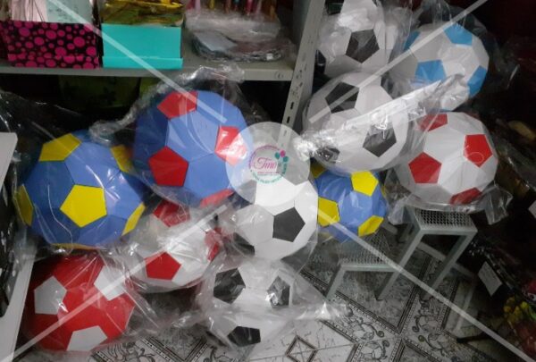 Piñata pelota fútbol 40 cm  boca , san lorenzo, independiente