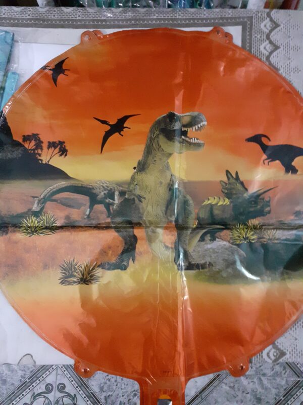 Globo Dinosaurios redondo 45 cm