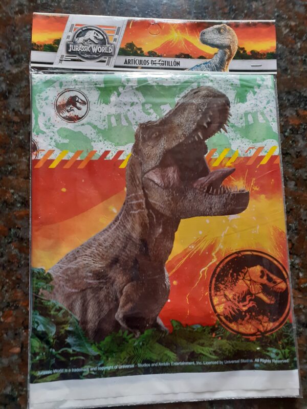 Mantel plástico Dinosaurios,  jurassic World