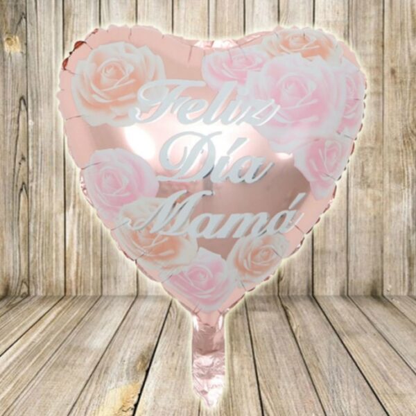 Globo feliz dia mamá 45 cm