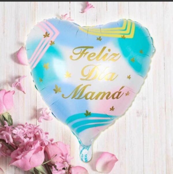 Globo feliz día mamá 45 cm