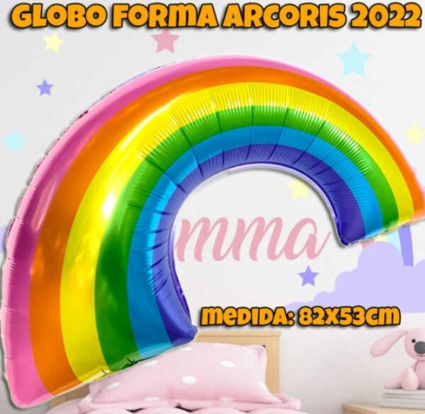 Globo arco iris 80 cm