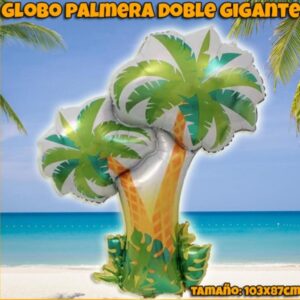 Globo palmera doble gigante
