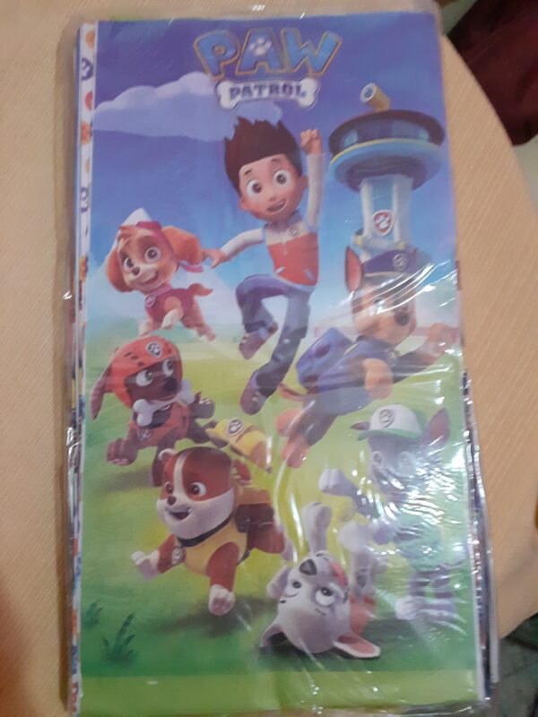 Bolsas bolsitas golosineras golosinas paw patrol cachorros liquidacion