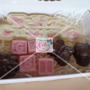Box dulce chocolates bombones personalizados