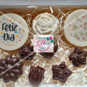 Box dulce chocolates bombones