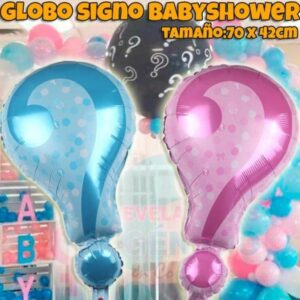 Globo signo, baby shower,  revelación genero