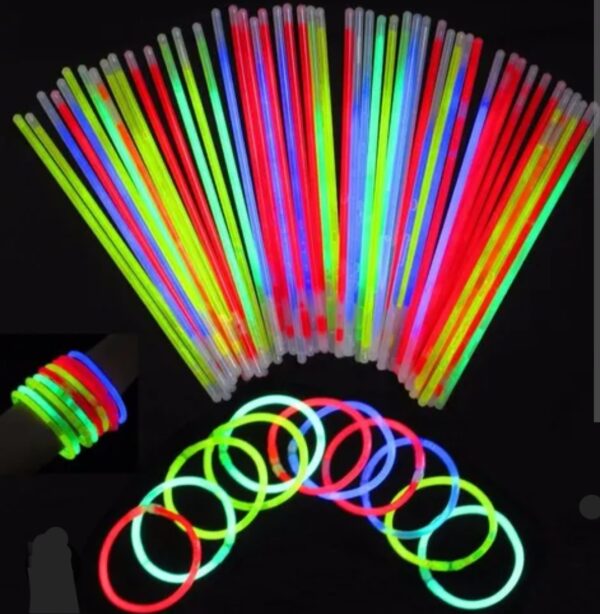 Pulseras luminosas neon x 50