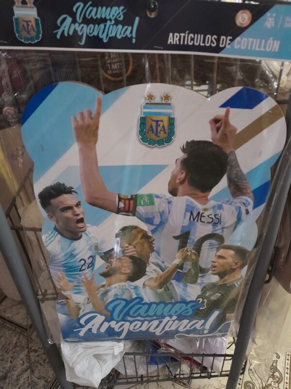 Piñata carton Argentina fútbol