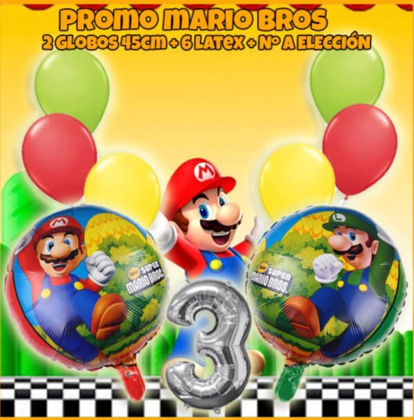 Combo globos super Mario