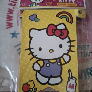 Banderín hello kitty