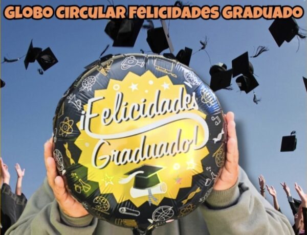Globo graduado egresado 45cm