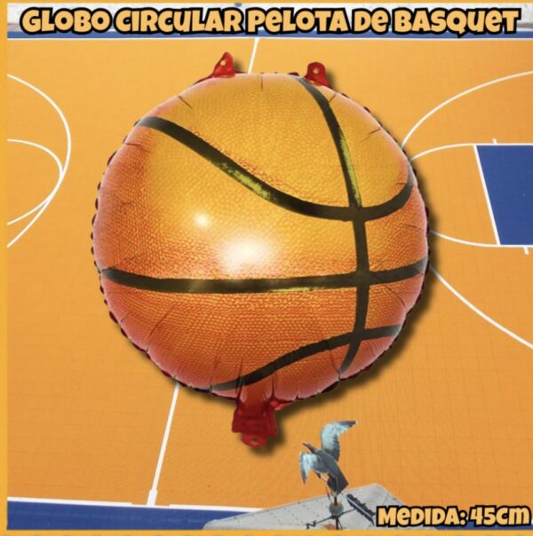 Globo pelota basquet 45cm