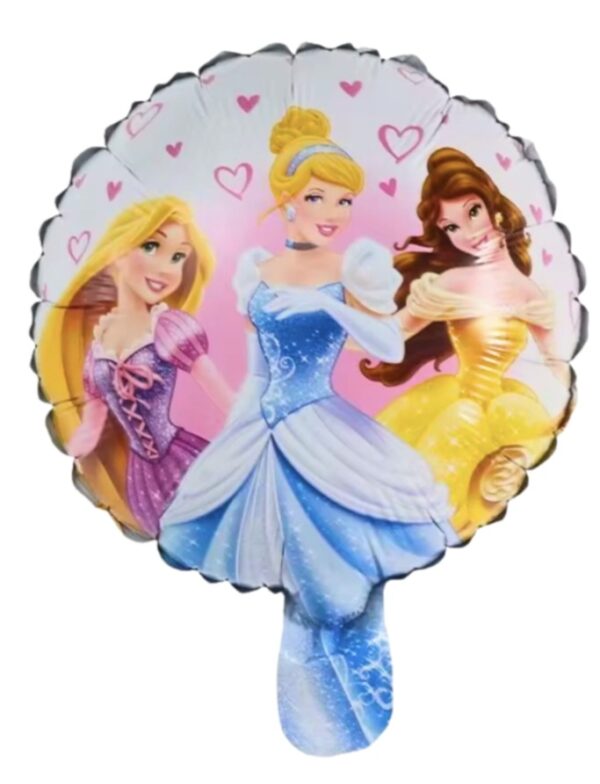 Globo princesas redondo 45cm