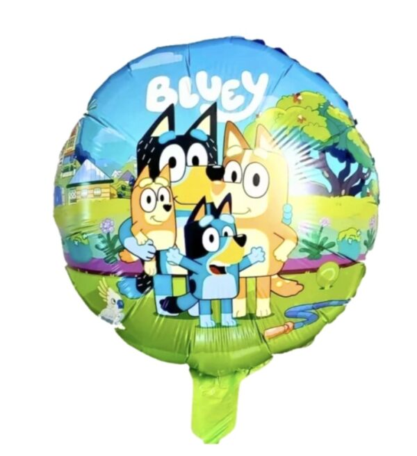 Globo bluey redondo 45cm