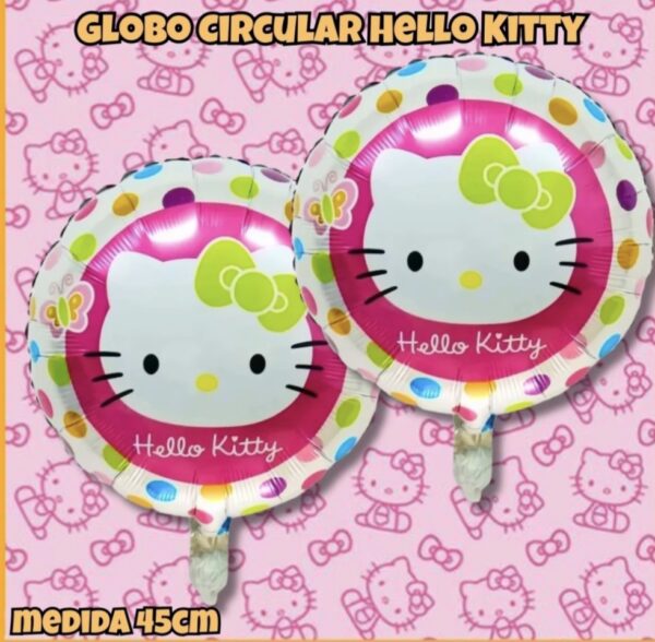 Globo Hello kitty redondo 45cm