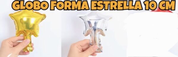Globo estrella 10cm